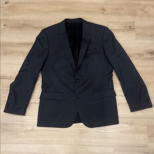 Hugo Boss US 40R Super 120 Men’s Charcoal Blazer